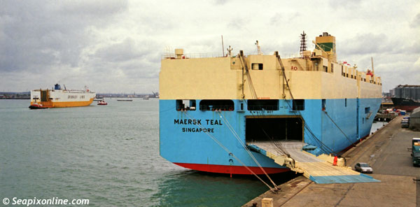 Maersk Teal, Hoegh Masan, CSAV Rio Salado 9166704 ID 2502